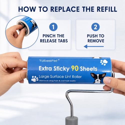 4 Lint Roller Refills - view 2