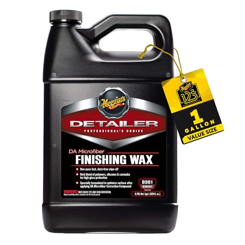 Pro D301 Detailer DA Microfiber Finishing Wax, 1gal