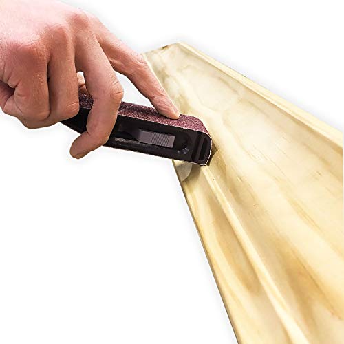 1607 SandDevil1.5 Hand Sander with 1.5" x 12" Sandpaper Belt - view 2