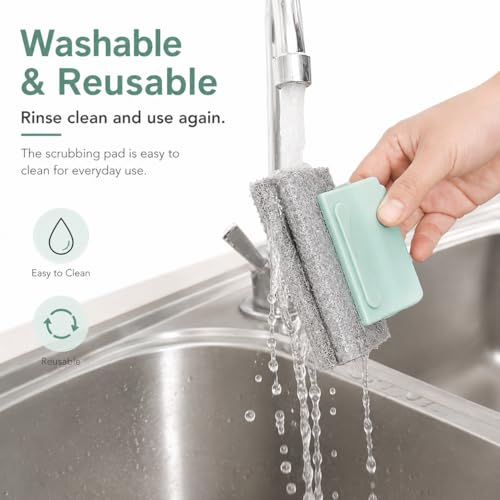 Magic Window Track Cleaner, Handheld Deep Cleaning Brush Set for Window Slides, Tile Grout, Shutter Slats, Car AC Vents & Narrow Gaps (3PC Multi-Tool Kit) - view 5