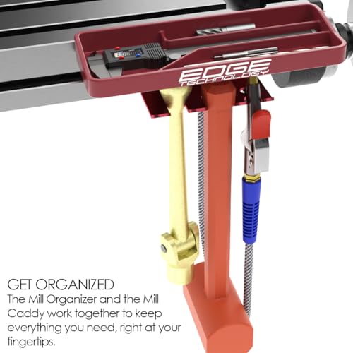 06-000 Mill Caddy - Compact Workspace Organizer for Vise Wrench, Hammer, and Air Nozzle – For Bridgeport style Milling machines - view 3