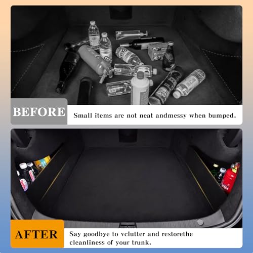 Rear Trunk Organizer Side Divider Sticker fit for Chevy Equinox/GMC Terrain 2018-2024 Trunk Side Storage Baffle Partition Board for Chevy Equinox Accessories 2PCS - view 6