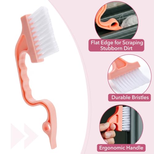 Slick- Window Track Cleaning Brush, 3 Pack, Colorful - view 3