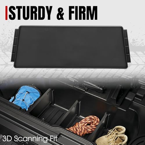Cargo Trunk Divider for 2017-2025 Honda Ridgeline Accessories Truck Bed Divider Trunk Organizers Bed Storage, Replace OEM # 08U35-T6Z-100 - view 5