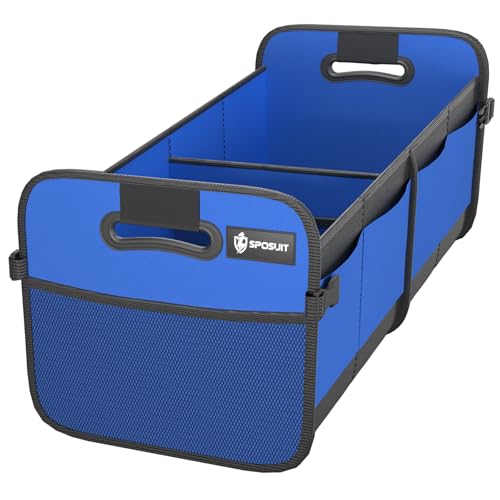 Trunk Organizer for Car - 70L Collapsible Sturdy Car Storage, Black - view 7