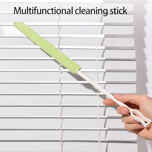 Multifunctional Cleaning Brush Set with 3 Interchangeable Heads, Essential Car Dusting Brush for Cleaning Hard to Reach Areas and Tight Spaces - view 2
