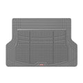 FlexTough Rear Cargo Mat – Heavy-Duty Trimmable Car Trunk Mat for Back of SUV, Universal Rear Cargo Liner for SUV, Flexible Trunk Liner, Automotive Floor Mats & Cargo Liners (Gray)
