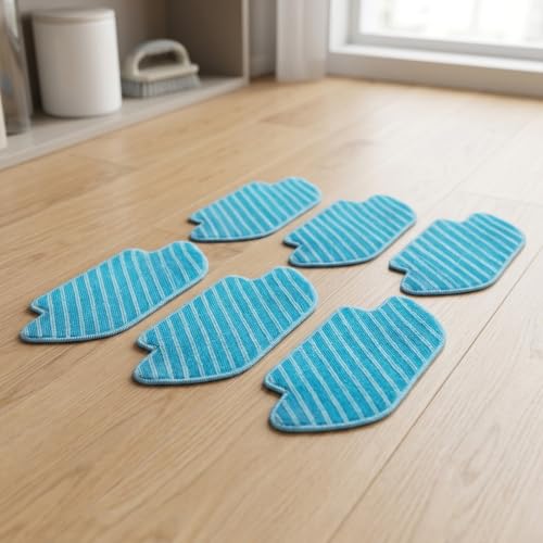 Reusable Cotton Mop Cloths 6-Pack for Robot Vacuum - view 4