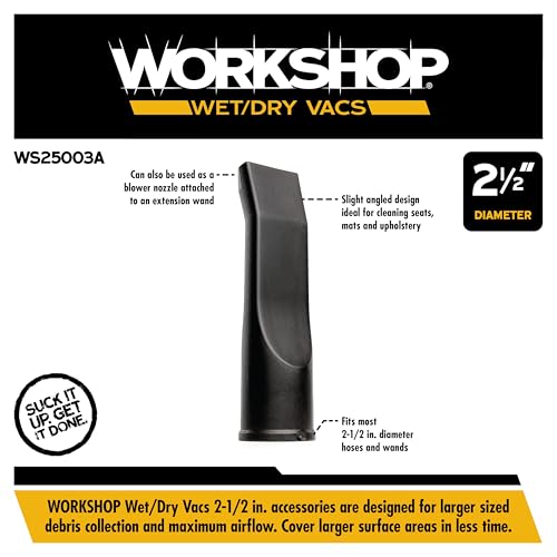 WS25003A 2-1/2-in. Car Nozzle Vacuum Attachment - view 3