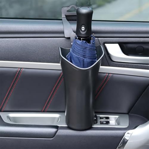 Car Umbrella Holder Plastic Waterproof Bucket with Hook - view 4