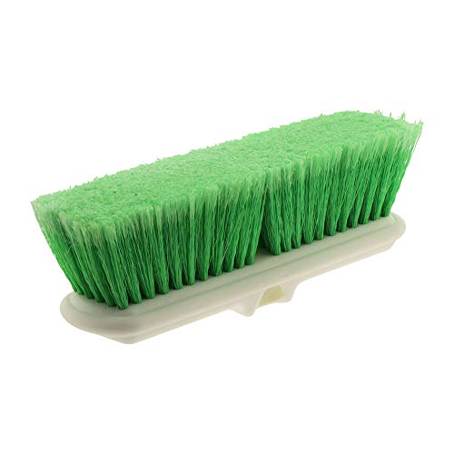 10” Bi-Level Super Soft Car Wash Brush – Non-Scratch Soft Bristle Cleaning Brush for Cars, Trucks, Boats & RVs, Multi-Surface Exterior Brush with Threaded Handle Compatibility - view 2