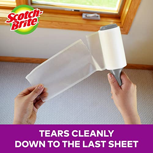 Pet Extra Sticky Hair Lint Roller, 4, 400 Sheets - view 6