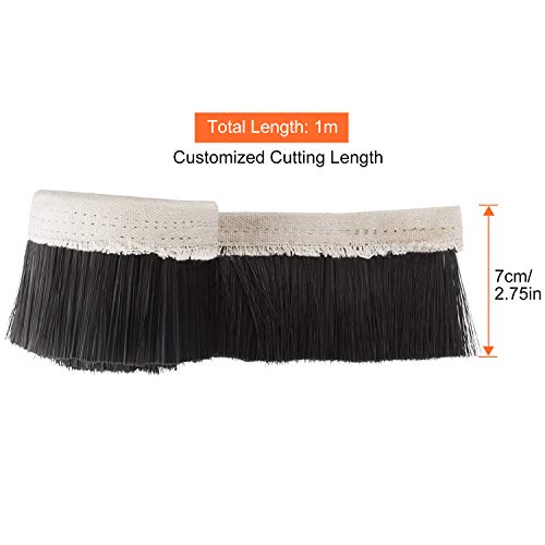 70mm Dust Shoe Brush, CNC Vacuum Brush for Vacuum Cleaner Engraving Machine Dust Cover Work on CNC Router Spindle Motor - view 2