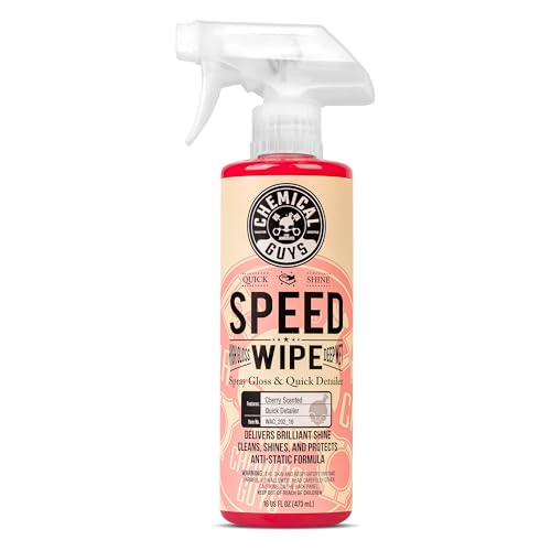Speed Wipe Quick Detailer Spray, High Gloss Shine, 16 oz