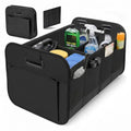 Door Panels for Car, Large Collapsible Car Trunk Storage Organizer with Multiple Sections, Pockets and Handles, SUV Cargo Organizer for Groceries, Tools, Camping, 22.7 x 14.5 x 12.5 in
