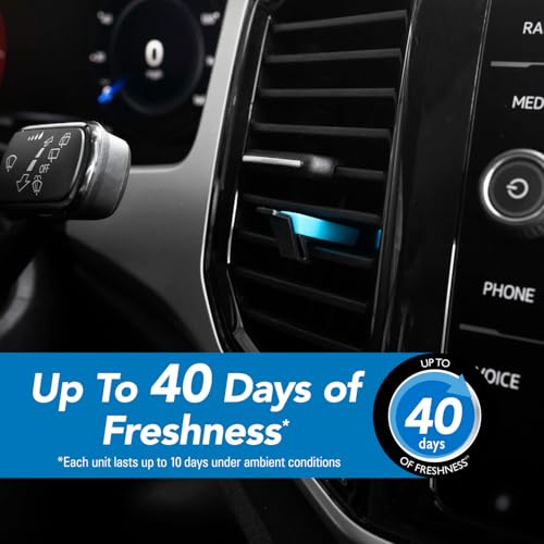 Air Freshener Vent Sticks, Fresh Linen Scent, 4 Pack, Convenient Car Vent Sticks - view 2