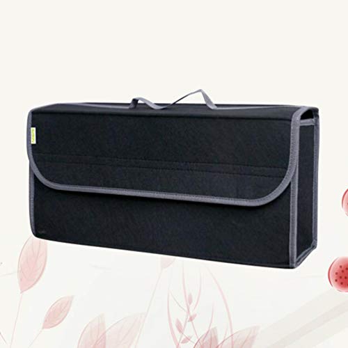 Foldable Felt Car Trunk Organizer Bag Portable Car Trunk Organizer for Groceries Cleaning Supplies Emergency Gear Snacks Sporting Equipment 19.68 X 6.10 X 9.84 in 1 pack - view 5