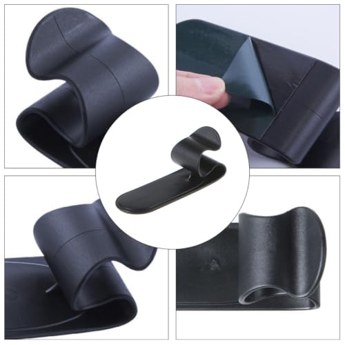Car Umbrella Clip Holder, PP Plastic Hook Self Adhesive 3pcs - view 6