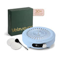 Nail Dust Collector, Cordless, Low Noise with LED Display, Blue
