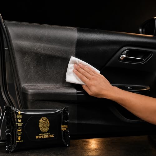 Carblock Millonario Car Care Bundle - Liquid Car Perfume 150 ml (Scent Up to 3 Months) + WipesBlock Interior Wipes 75 Ct - Clean, Restore Black Trim, Eliminate Odors, No Residue - view 5