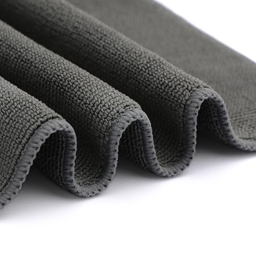 Barista Cleaning Towels 2 Packs, Microfiber Barista Cloth Set with 2 Color Assorted, Espresso Bar Accessories for Clean Steam Wand, Espresso Machine, Microfiber Cleaning Cloth - view 5