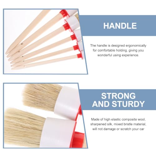 Car Detailing Brush Set for Interior Vents and Crevices Cleaning - view 3