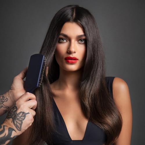 Intuition Glosser Boar Bristle Paddle Brush, Adds Shine & Polish - view 2