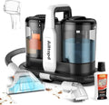 Portable Carpet & Upholstery Spot Cleaner Machine,15Kpa Deep Carpet Cleaner Machine for Rug, Pet, Couch, Car, Handheld Couch Cleaner with 2 Size BrushHead & Self-Cleaning System for Stairs & Furniture