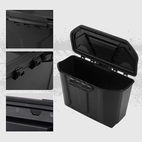 Under Seat Storage Bin for Can Am Defender, Under Seat Waterproof Storage Box Accessories for Can Am Defender Max HD10 HD9 HD8 HD5 2016-2025, Replace #715003314 - view 5