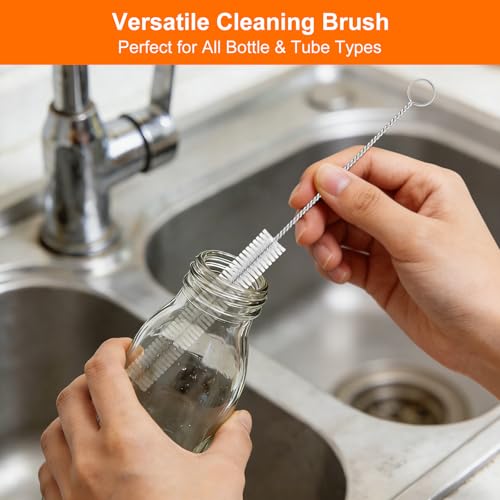 Long Straw Cleaner Brush 10-Pack, 8 Inch Straw Cleaning Brushes - view 5