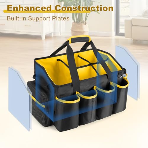 Extra-Large Cleaning Caddy Organizer Bag with Handle - view 2
