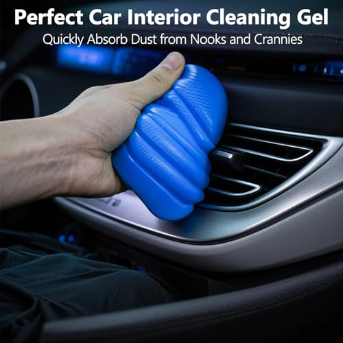 Car Cleaning Gel Car Clean Detailing Putty, Universal Car Interior Cleaner Slime, Car Putty Auto Detailing Tools Accessories, Dust Remover Perfect Cleaning Kit Supplies, Gifts for Men Women-5.6oz - view 3
