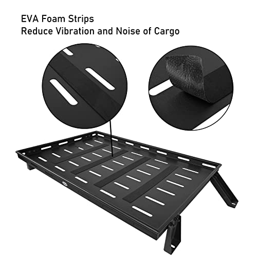 TJ Rear Trunk Cargo Rack Basket Tray Interior Storage Luggage Carrier for 1997-2006 Jeep Wrangler TJ - view 6