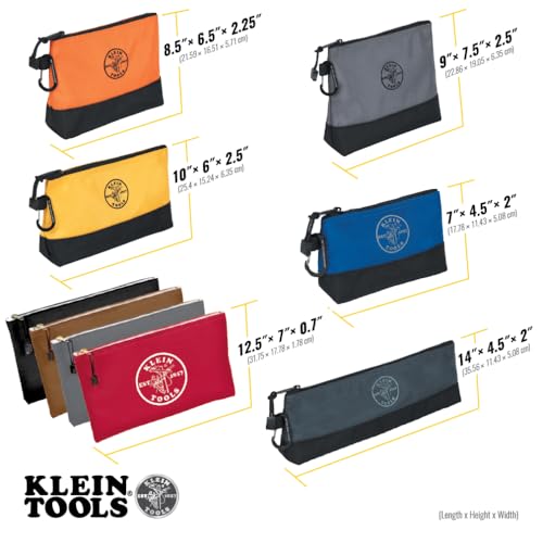 Klein Tools 80183 Zipper Tool Bag Set, 9-Piece - view 2