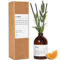 Reed Diffuser Set, Citrus Scent, 3.4 fl oz, Oil Diffusers with Sticks