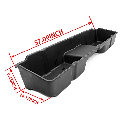 Under Seat Storage Compatible with 1999-2006 Silverado Extended Cab - view 4