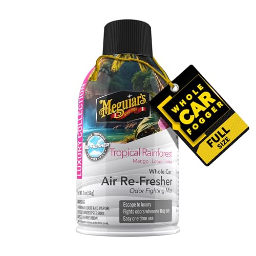 Car Air Refresher Odor Fighting Mist, Tropical Rainforest, 2 Oz