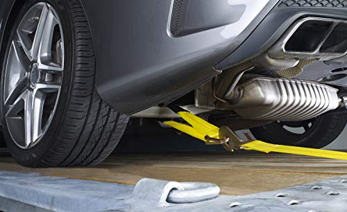 2” x 36” Premium Axle Tie Down Strap with D Rings - 3,333 lbs. Working Load Limit - view 4