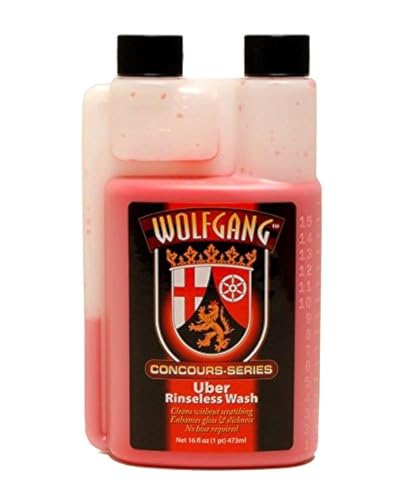 Uber Rinseless Wash | 4-in-1 Concentrated Formula for Effortless Cleaning | Water-Soluble, Rinse-Free Solution for Automotive Surfaces | WG-3700 | 16 oz