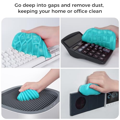 Car Cleaning Gel Keyboard Cleaner car Interior Cleaner Kit Blue - view 4