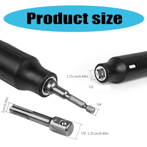 Wheel Lug Brush Set with Interchangeable Cylindrical Heads - view 3