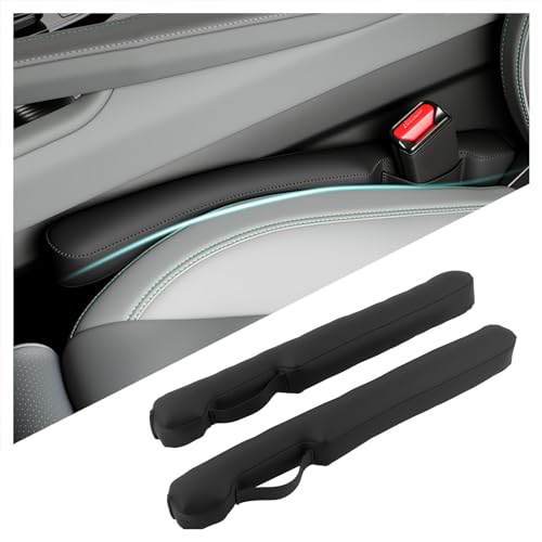 2026 Latest 2PCS Upgraded Car Seat Gap Filler with Fixing Ring,Elastic Car Gap Filler to Avoid Dropping Cell Phones/Keys,Essential Cars Gaps Seat Fillers Cars Accessories
