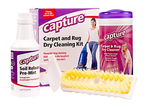 Carpet Total Care Kit 100 & Pre-Mist Soil Release for Carpet Dry Cleaner, Carpet Cleaning Pre Spray (2 Pack) - Bundle - view 2