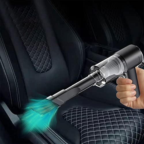 Car Cordless Vacuum Cleaner, Portable USB Handheld Small Car Vacuum Rechargeable Cleaner, 120w Powerful Suction Pet Hair Vacuum, Detailing Kit Essentials for Travel, RV Camper - view 2