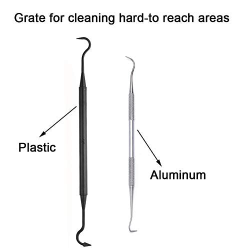 Gun Brushes & Picks, Universal Gun Cleaner Kit – Double Ended Brass Steel Nylon Bristle Brush, Stainless Steel Picks & Plastic Ploymer Pick for Gun Cleaning and Maintenance - view 5