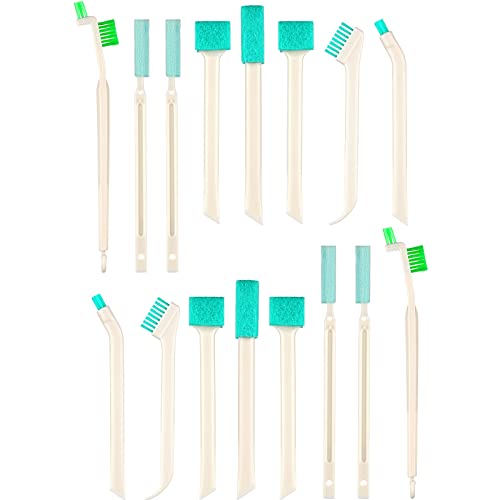 16 Pcs Small Household Cleaning Brushes for Deep Detail Cleaner