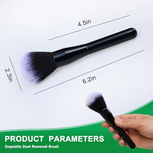 1 Pack Exquisite Microfiber Duster Brush with Soft Fibers, Dust Brushes, Efficient Dust Removal, Cleaning Tool Perfect for Car Interior, Digital Devices, Keyboards, Artwork, Craft - view 3