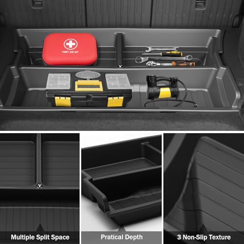 Hidden Trunk Organizer for Tesla Model Y 2019-2026, 5-Seater Only - view 4