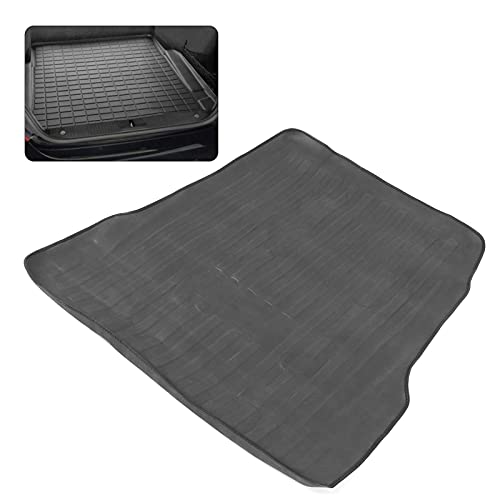 Black Rearunk Mat for S-Class 2014+ with Raised Lip, Anti-Scratch - view 7