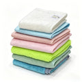 DQZ 7 pcs 6 Different Materials Microfiber Cleaning Cloths Set